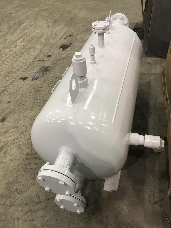 Pressure condensate tanks